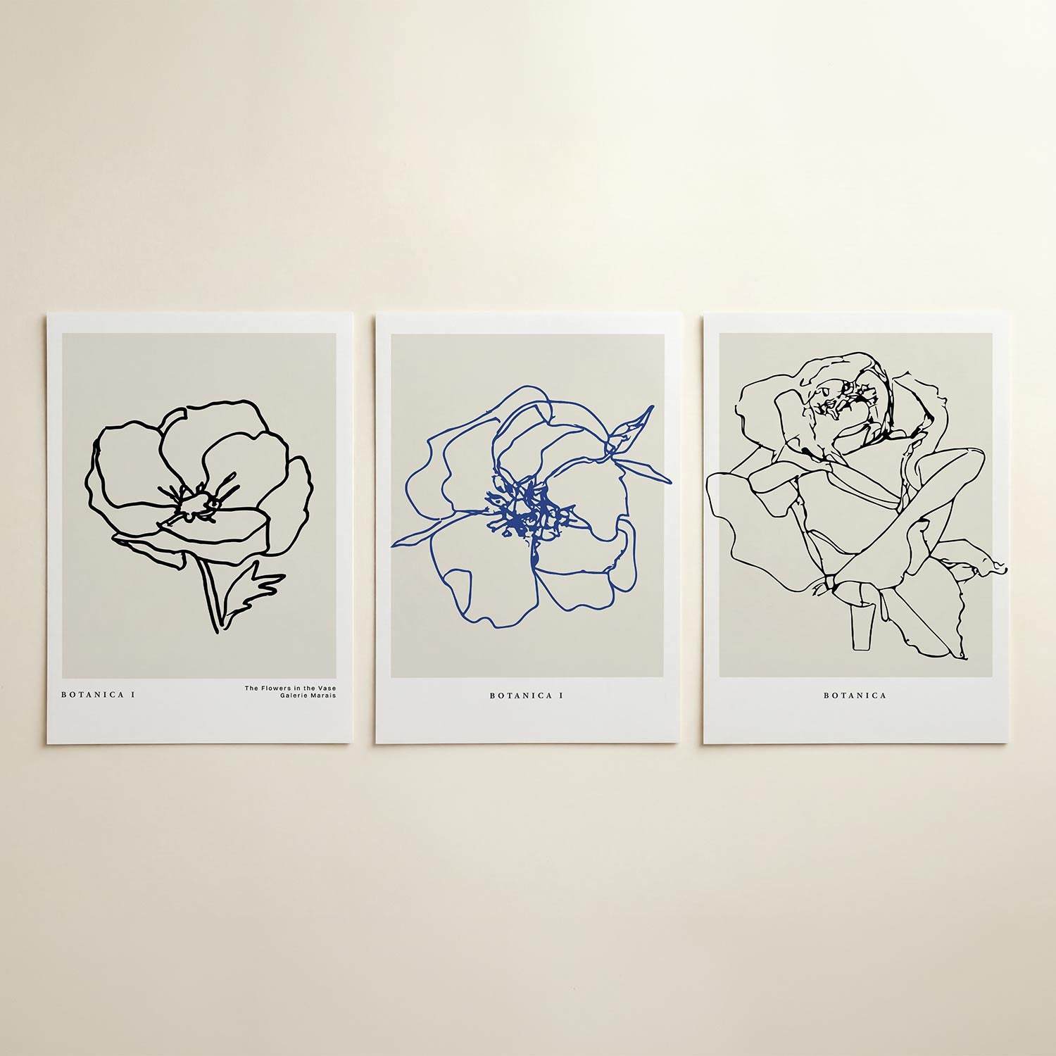 Lijnbloem Posterset