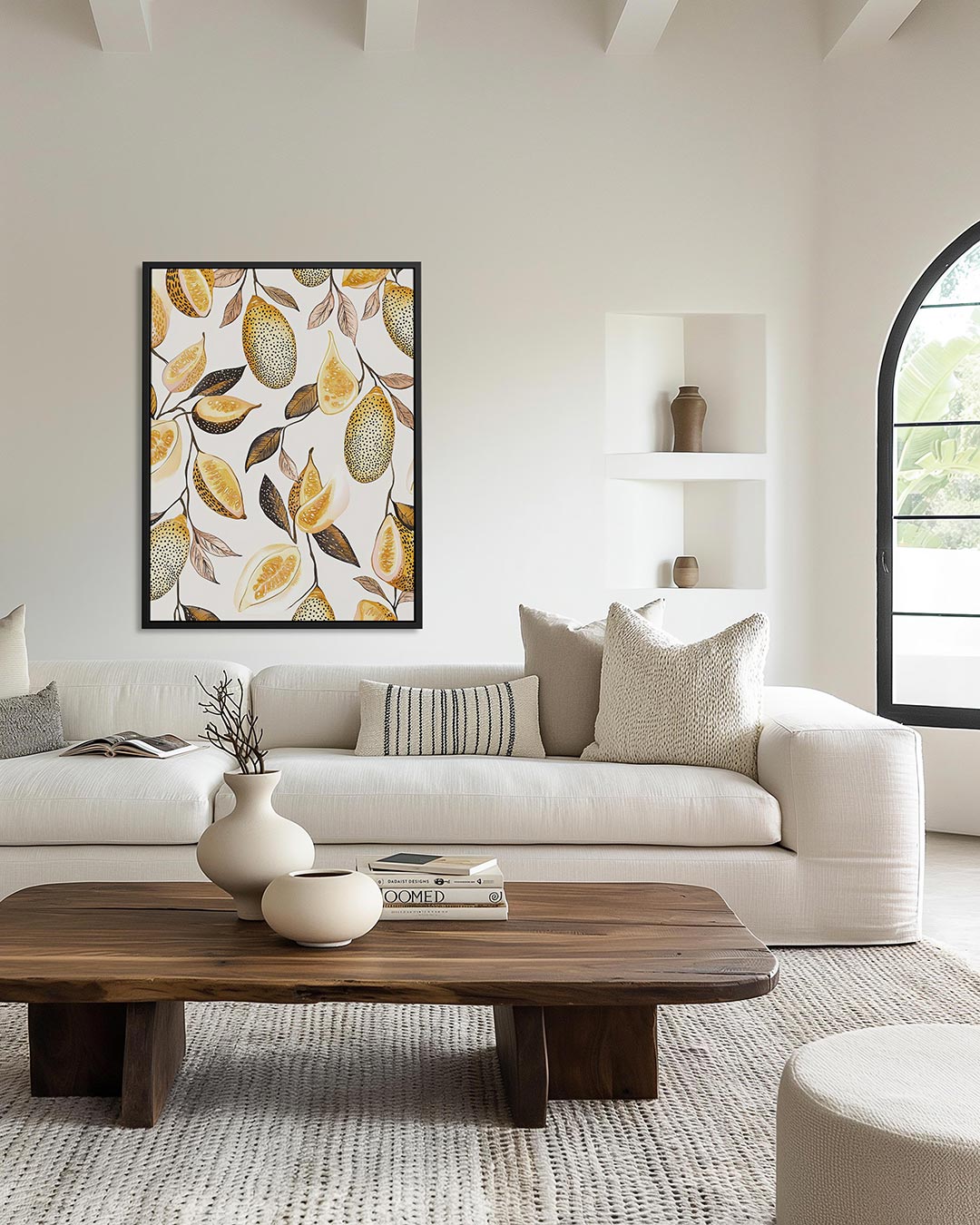 Citrus illustratie Kunstwerk