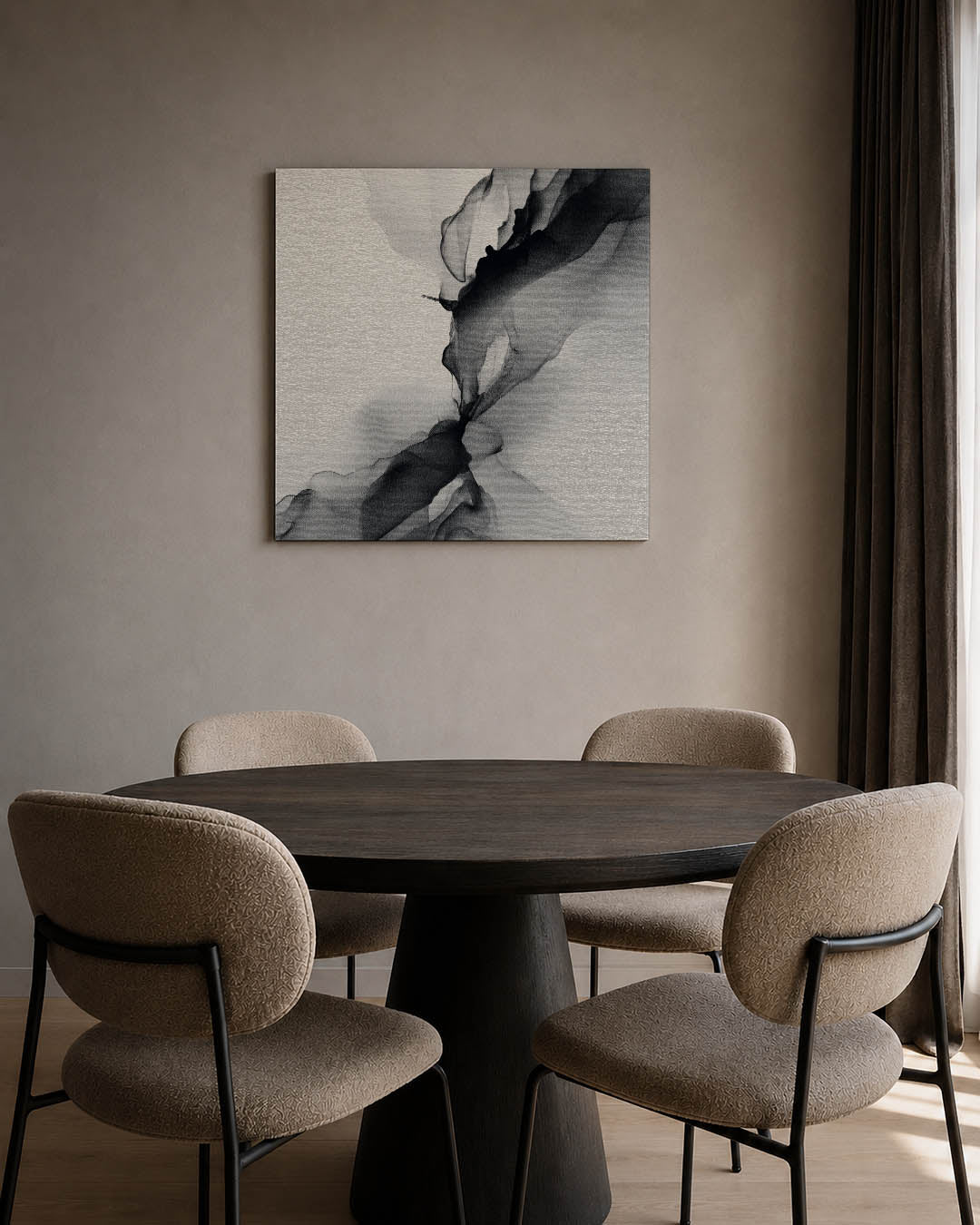 Vloeiende lijnen Kunstwerk