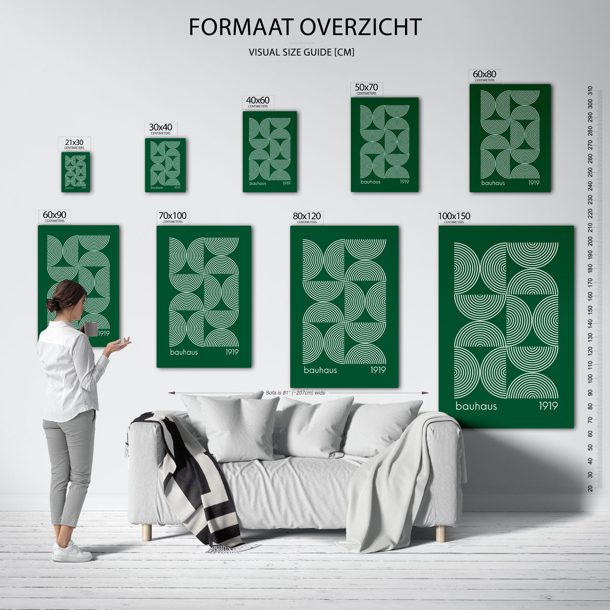 Cirkelritme Poster