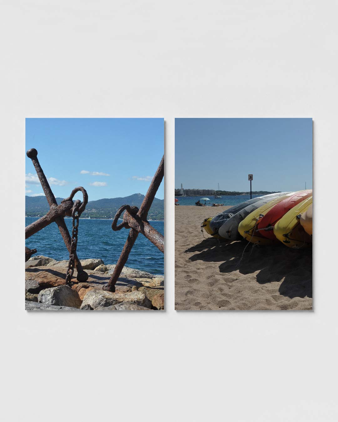 Ankers en zee Posterset
