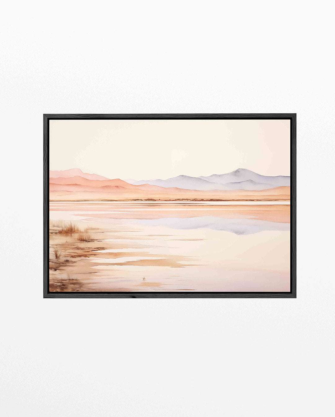 Rustige landschap weergave Kunstwerk