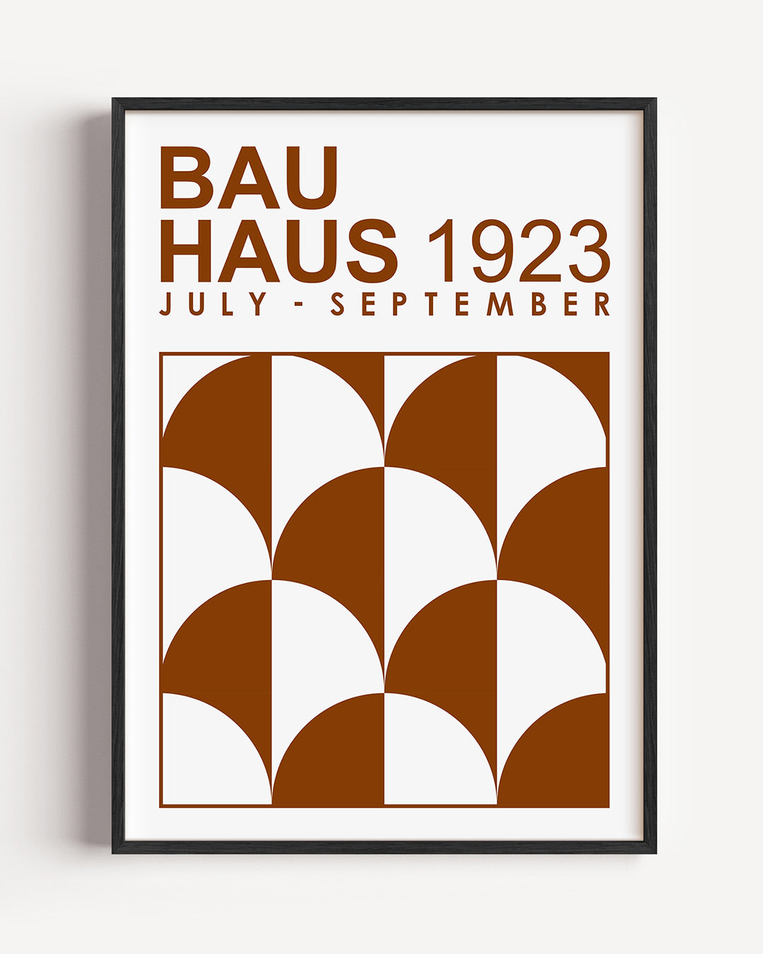 Vormritme en kleur Poster