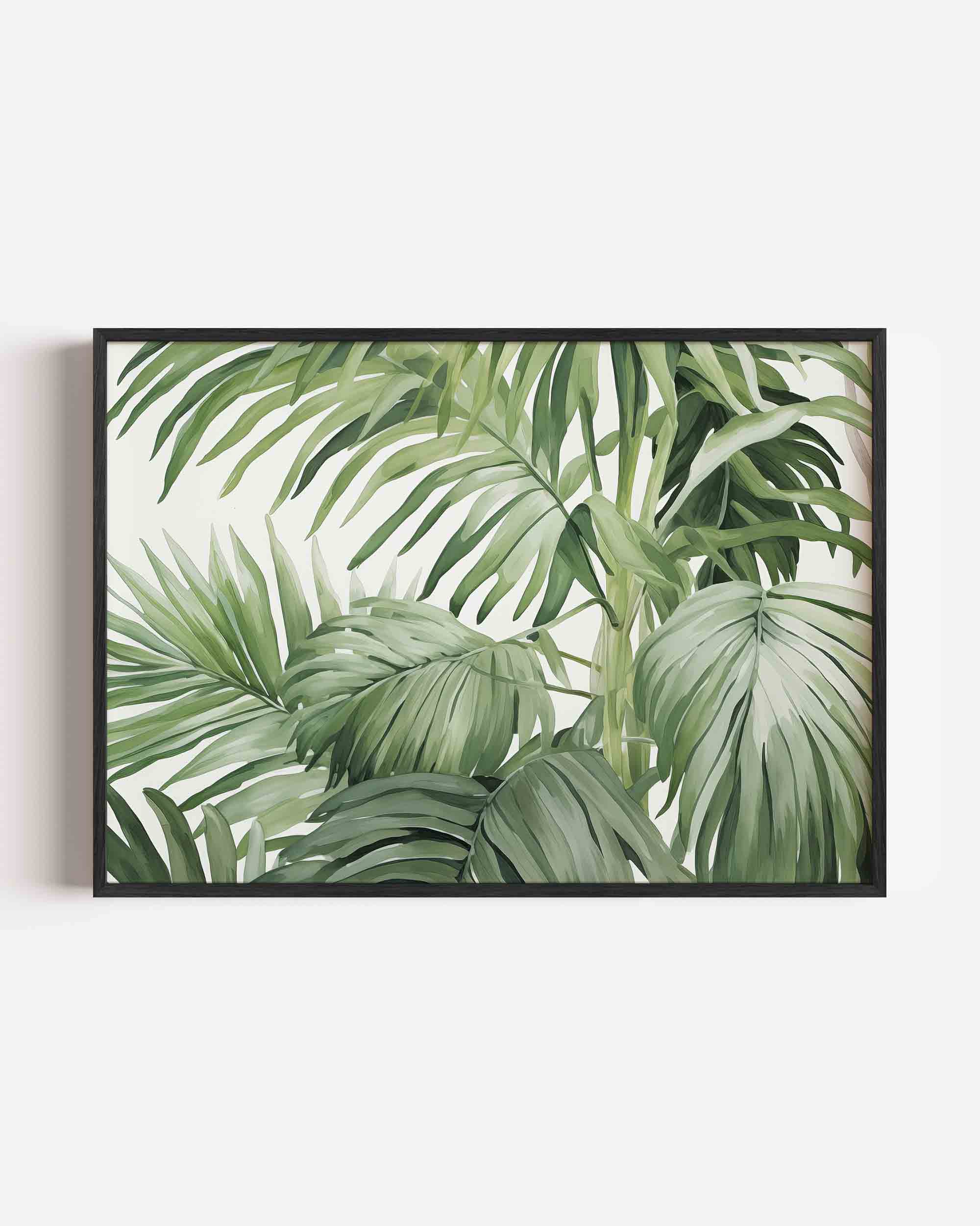 Groene bladeren Poster