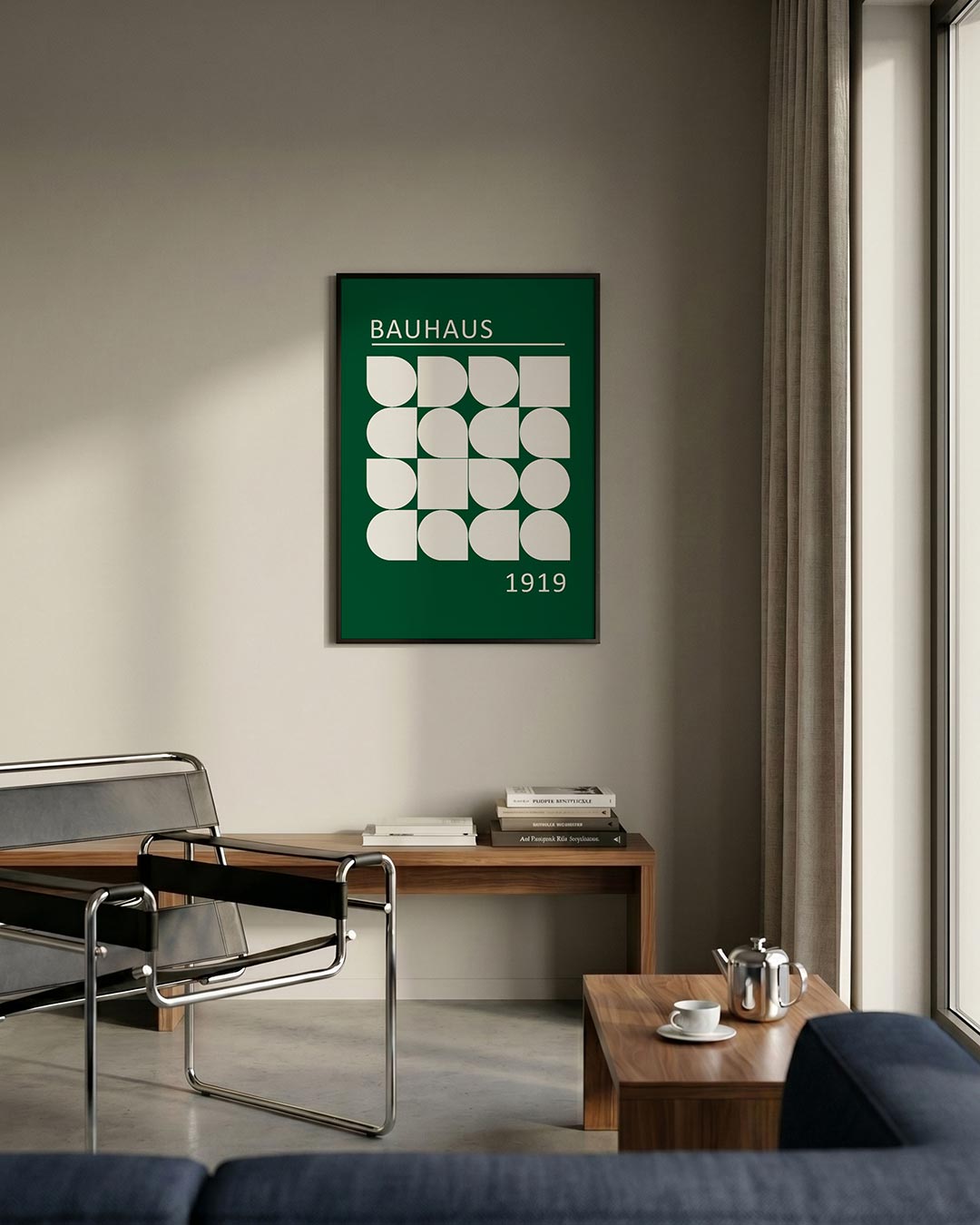 Vormritme en kleur Poster