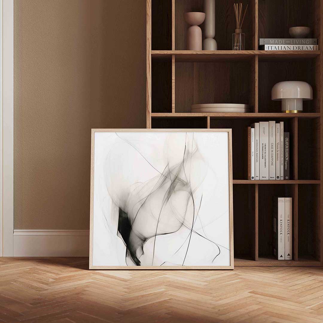 Abstracte lijnen Poster