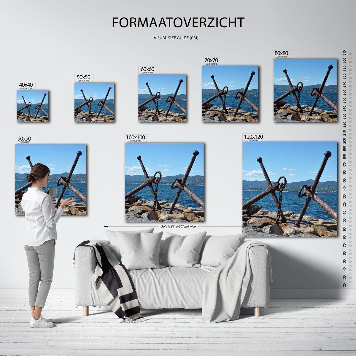 Ankers aan zee Poster