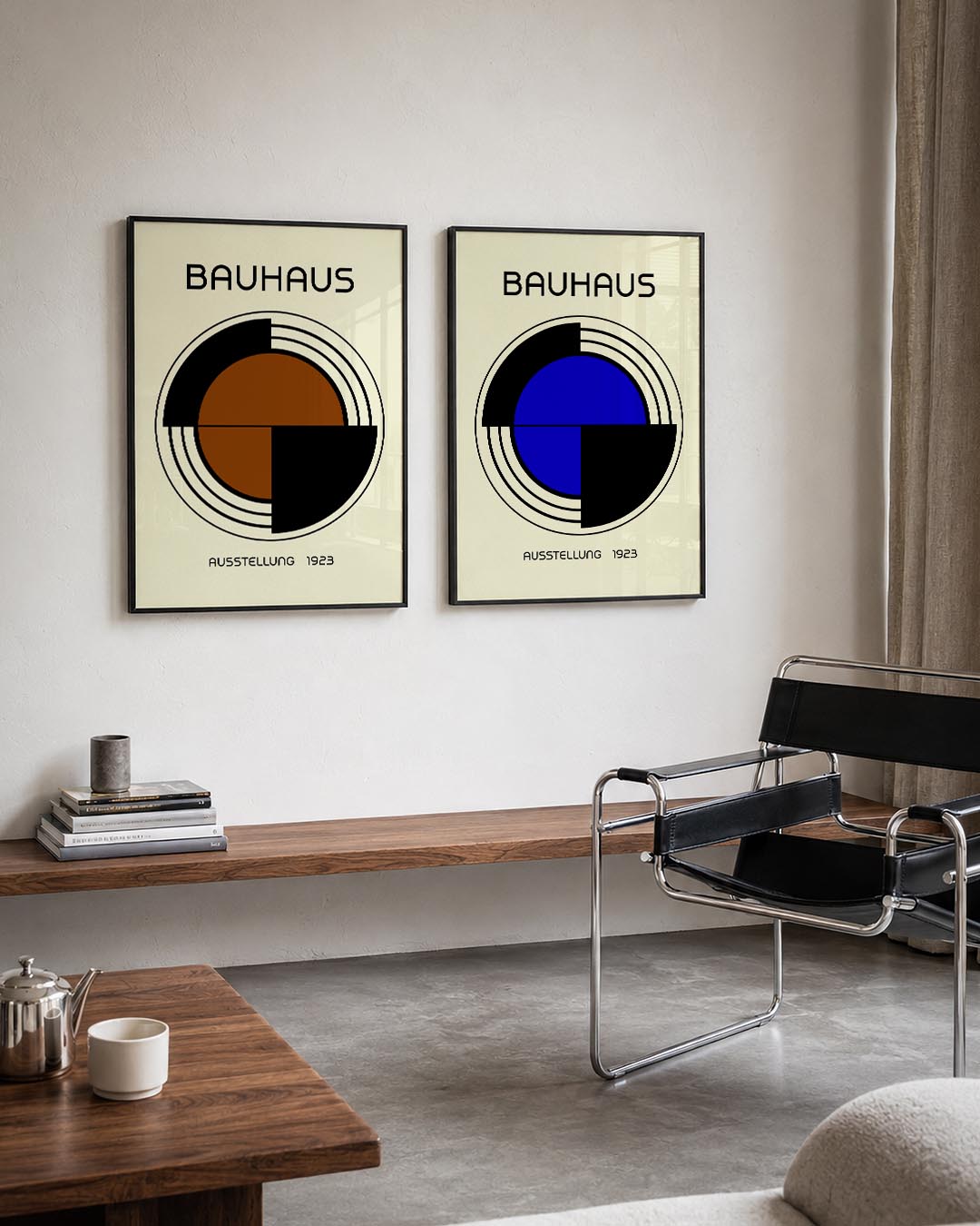 Cirkel en lijnen Posterset