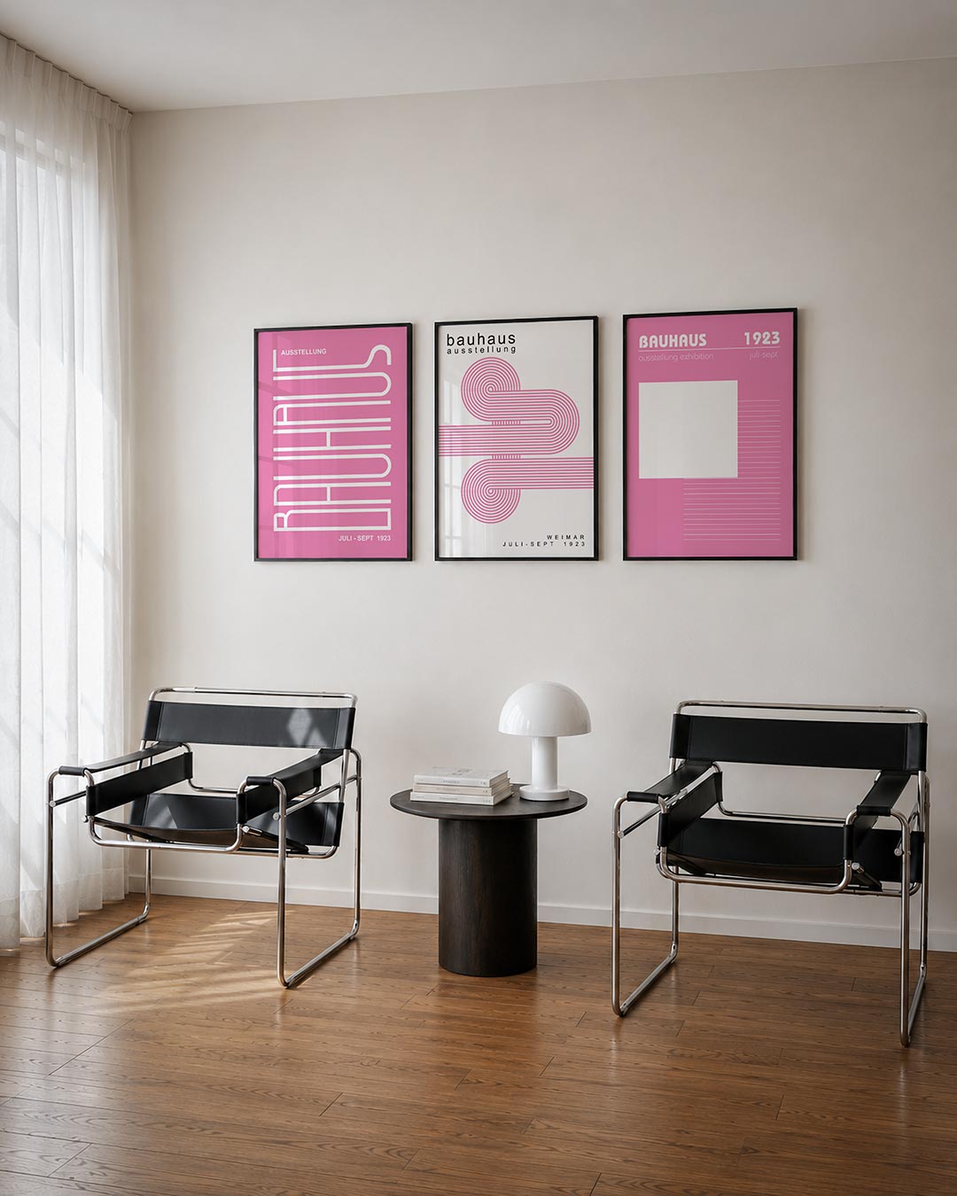 Lijnen en kleurvlakken Posterset
