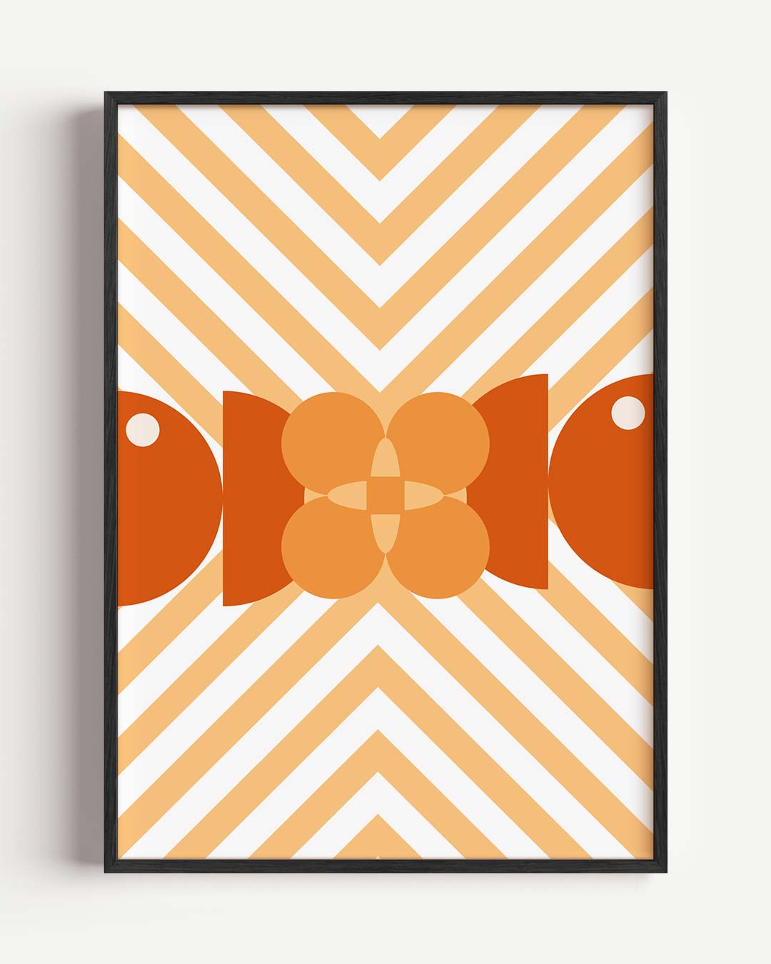 Retro Bloemen Vibes Poster-WallArtistic
