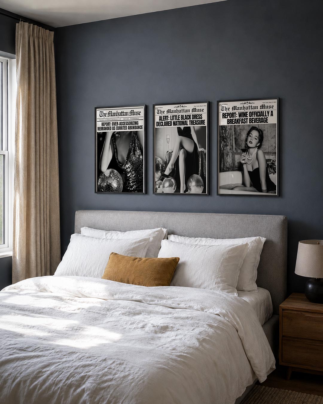 Glinsterende nacht Posterset