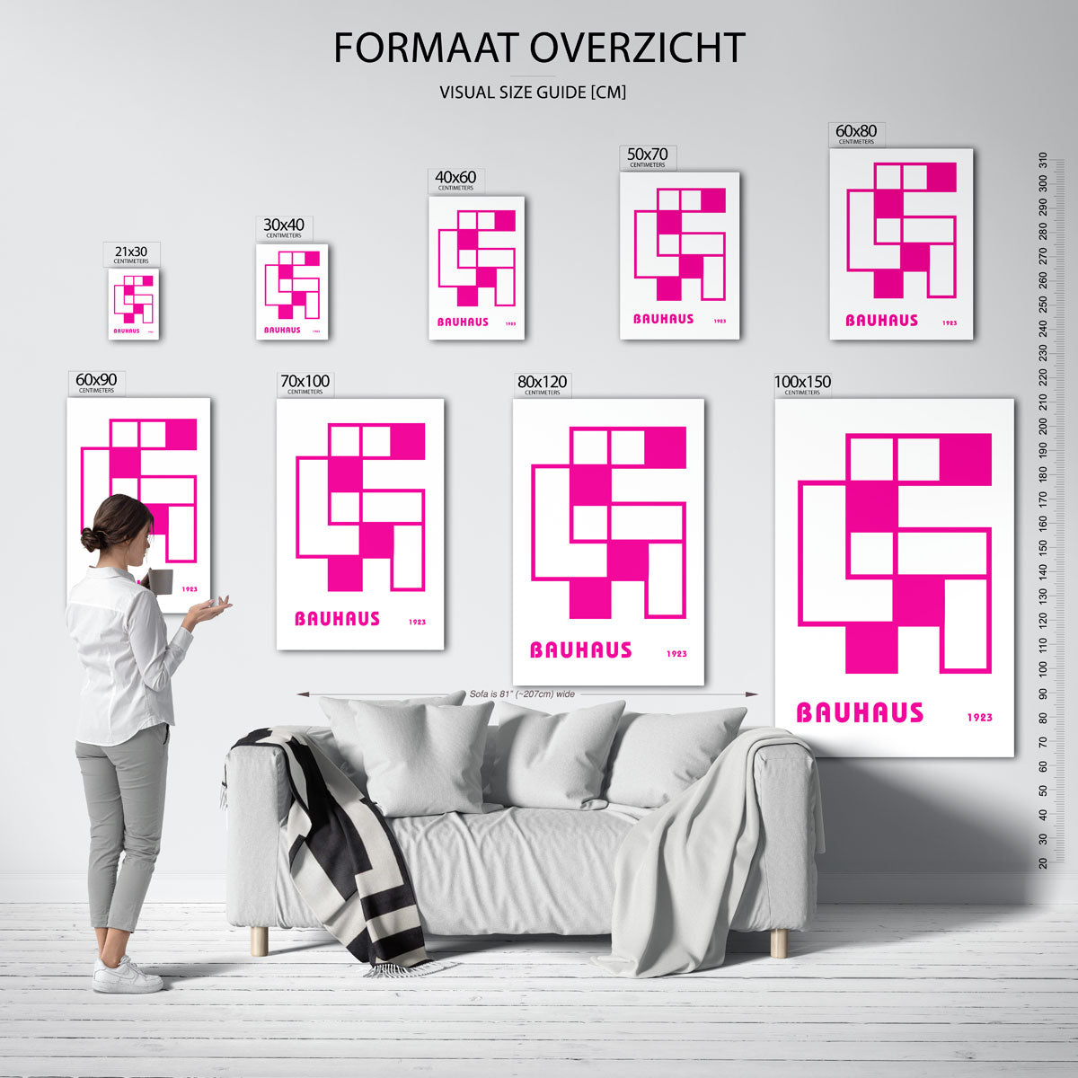 Vorm en kleur Poster