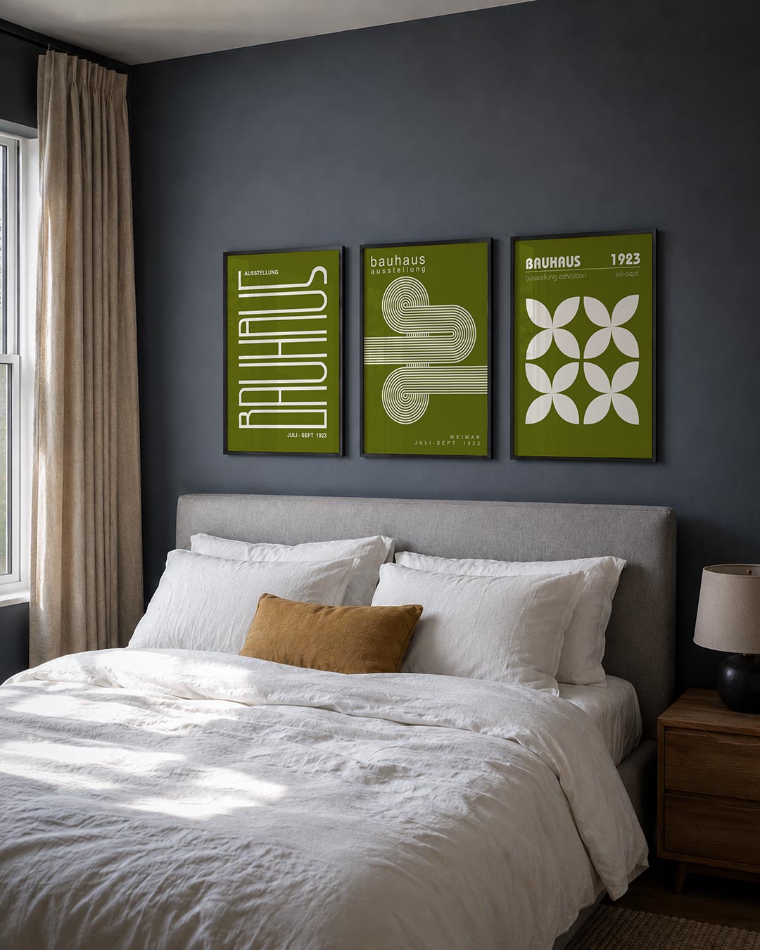 Lijnen en kleurvlakken Posterset