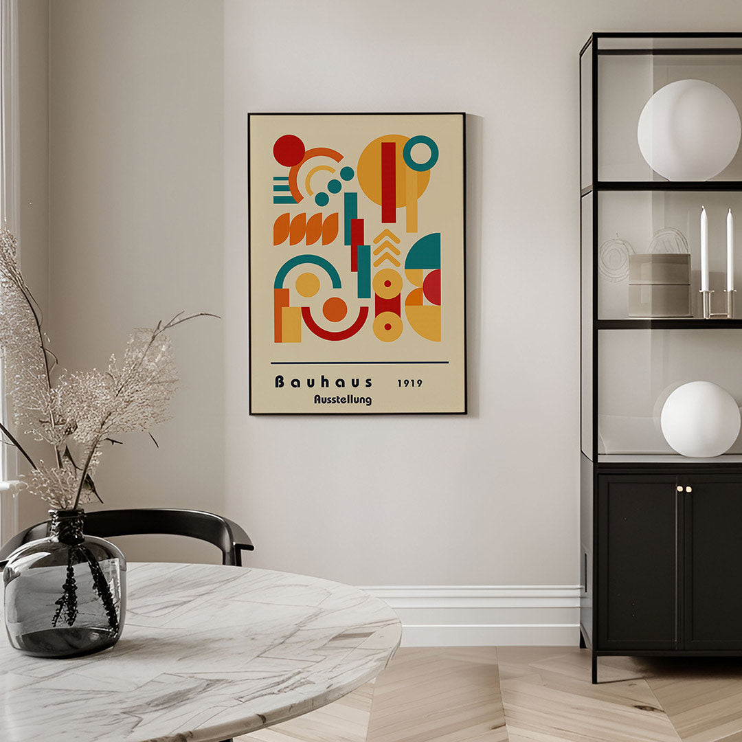 Vorm en kleur Poster