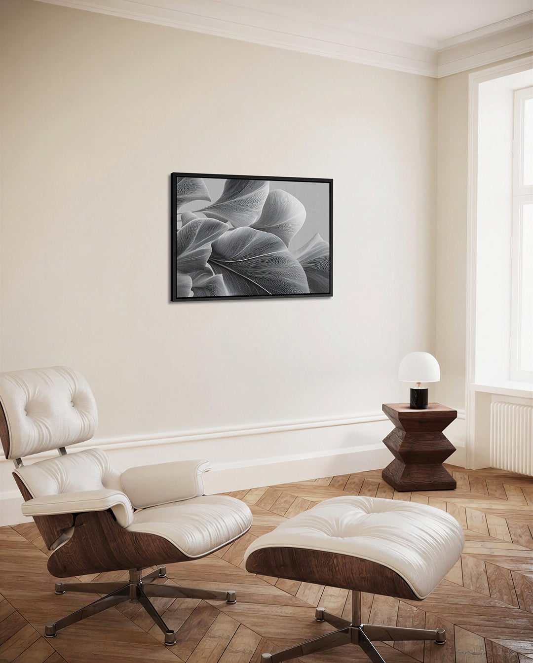 Organische lijnvormen Kunstwerk