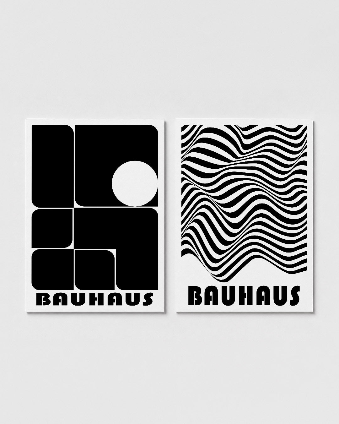 Vormen en vlakken Posterset