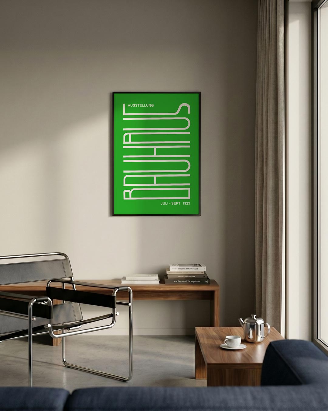 Lijnen en kleurvlakken Poster