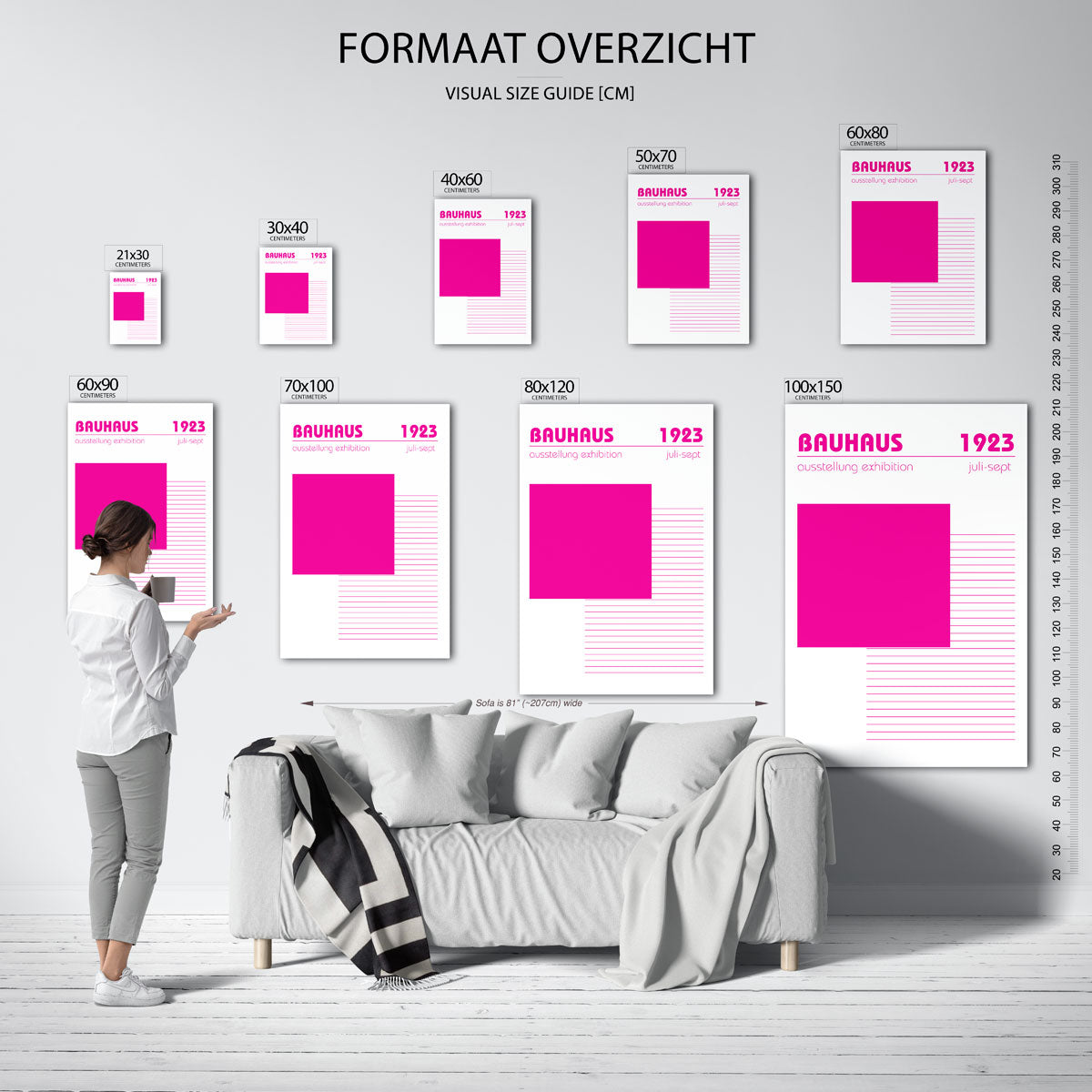 Kleur en lijnen Poster