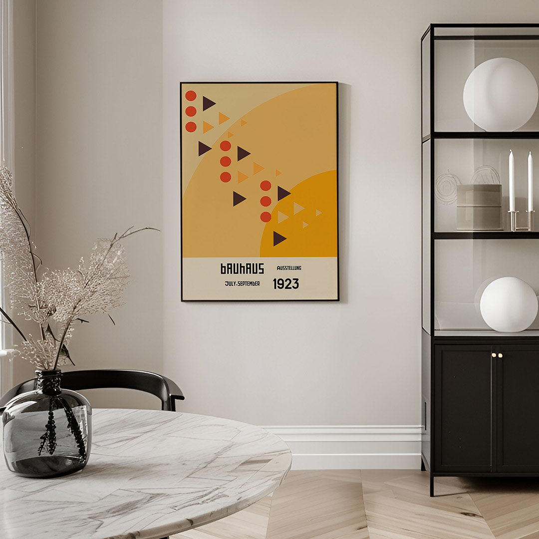 Vormen en vlakkenspel Poster