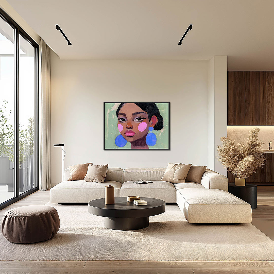 Portretstudie Kunstwerk