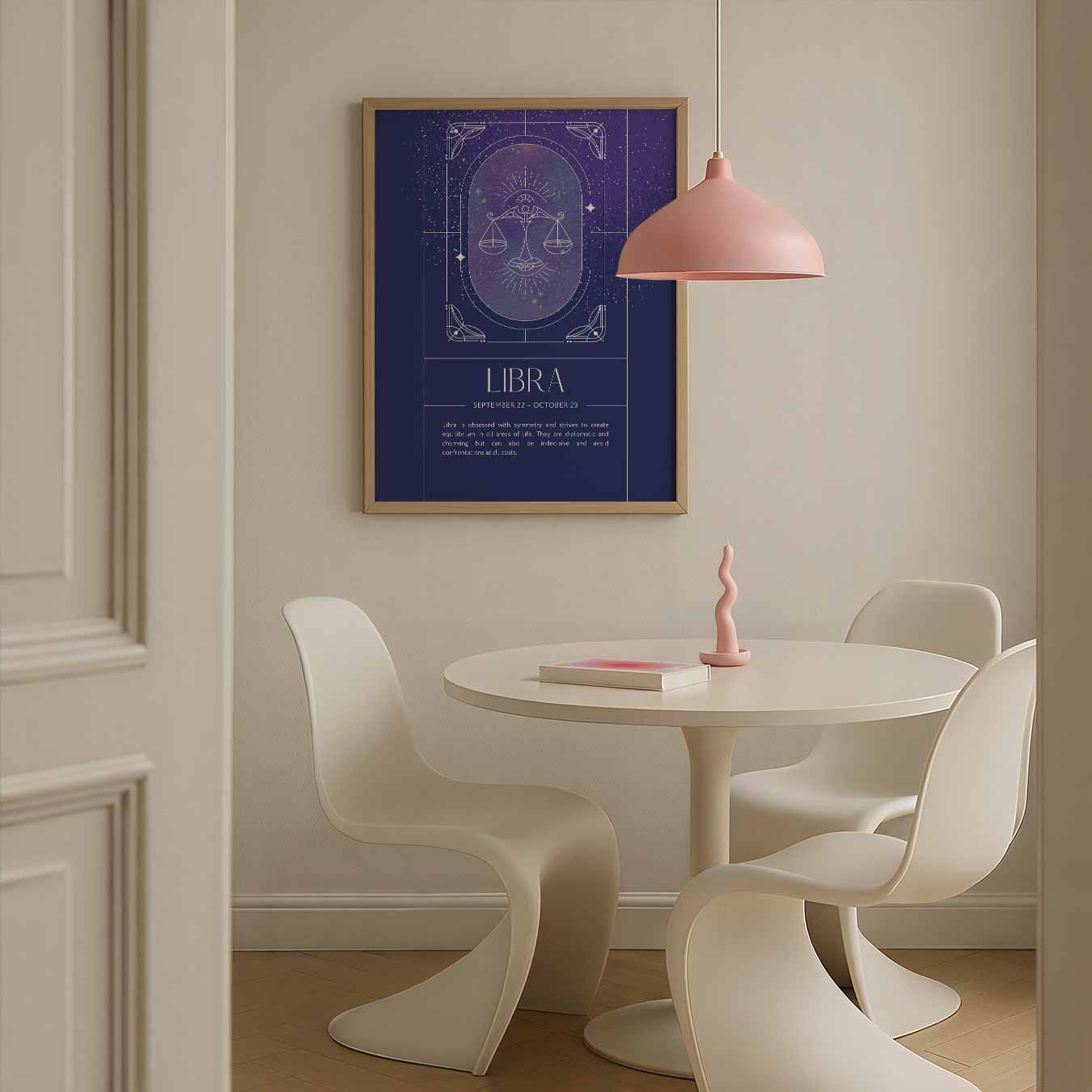 Libra Zodiac Poster-WallArtistic