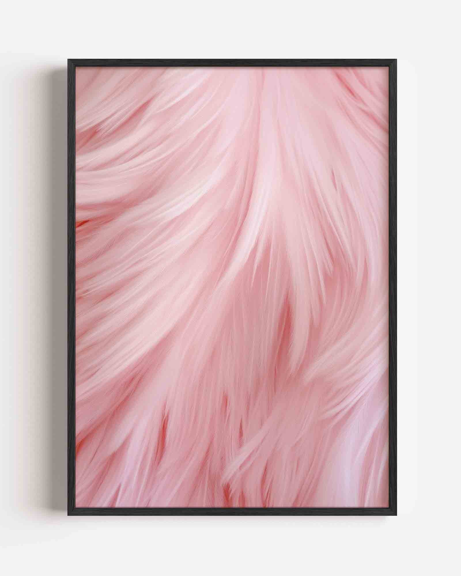 Roze veren Poster