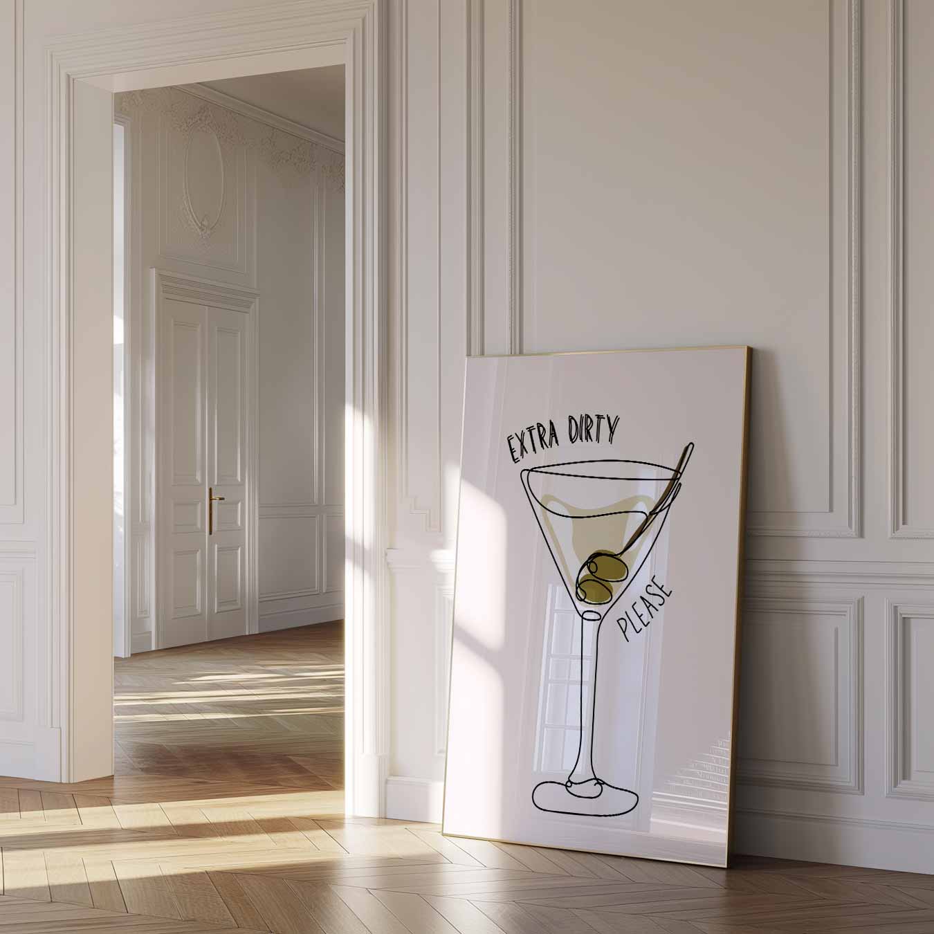 Extra Dirty Martini Poster-WallArtistic