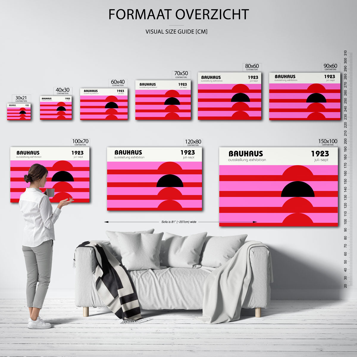 Vorm en kleur Poster