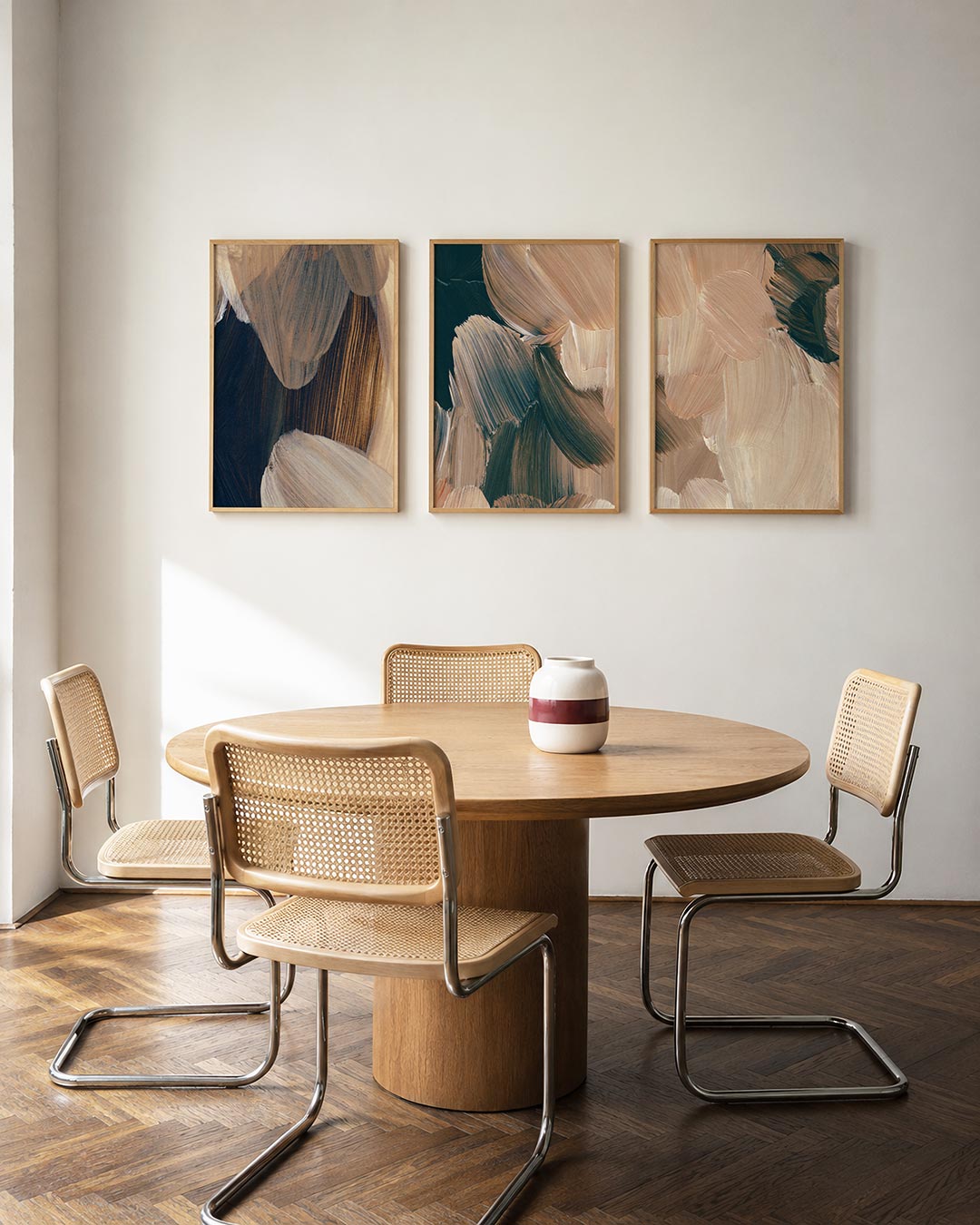 Vorm en kleurenspel Posterset