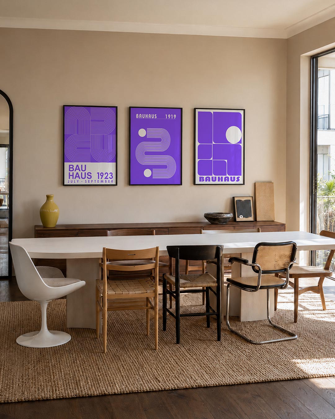 Lijnen en bogen Posterset