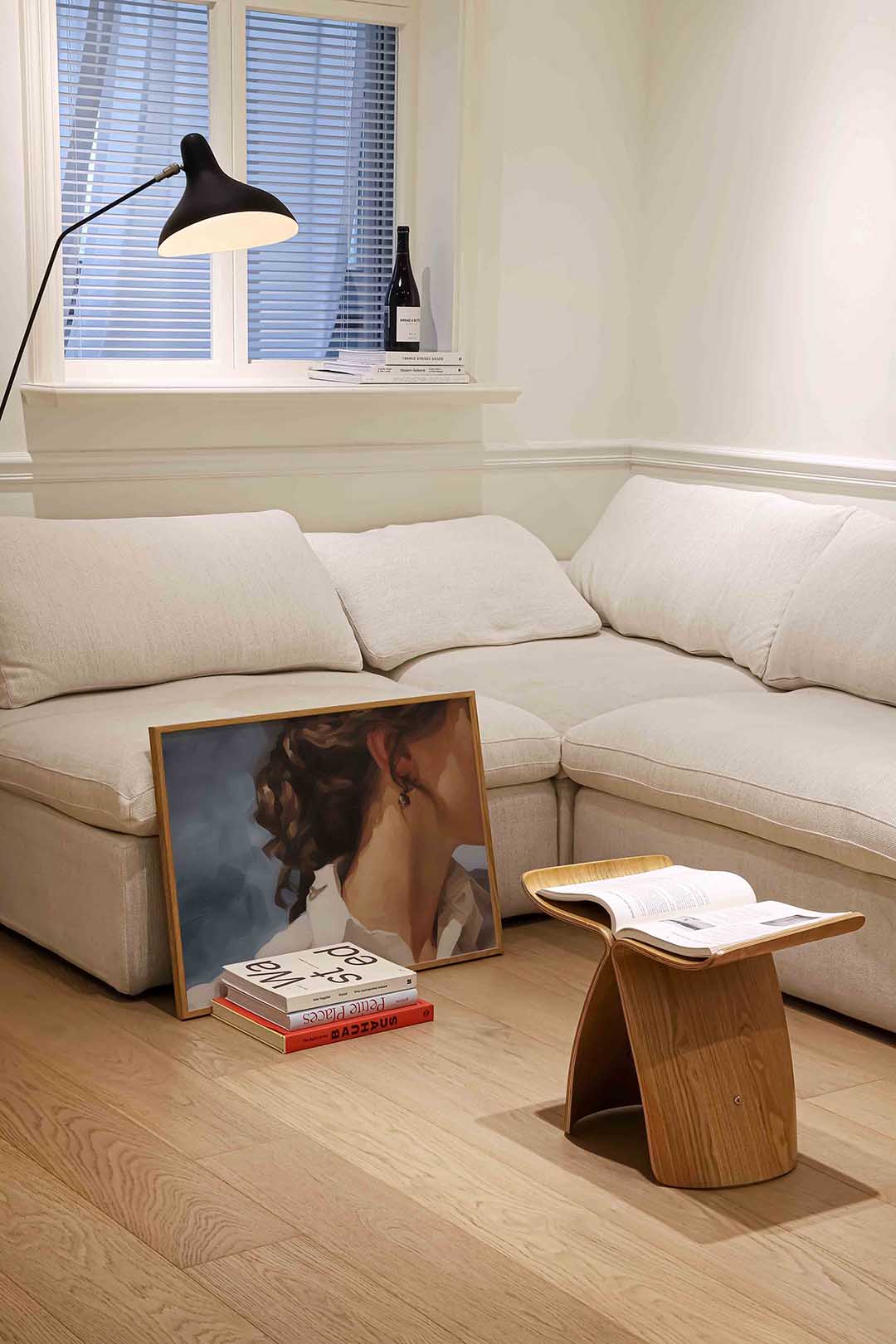 Vrouwelijk profiel Poster