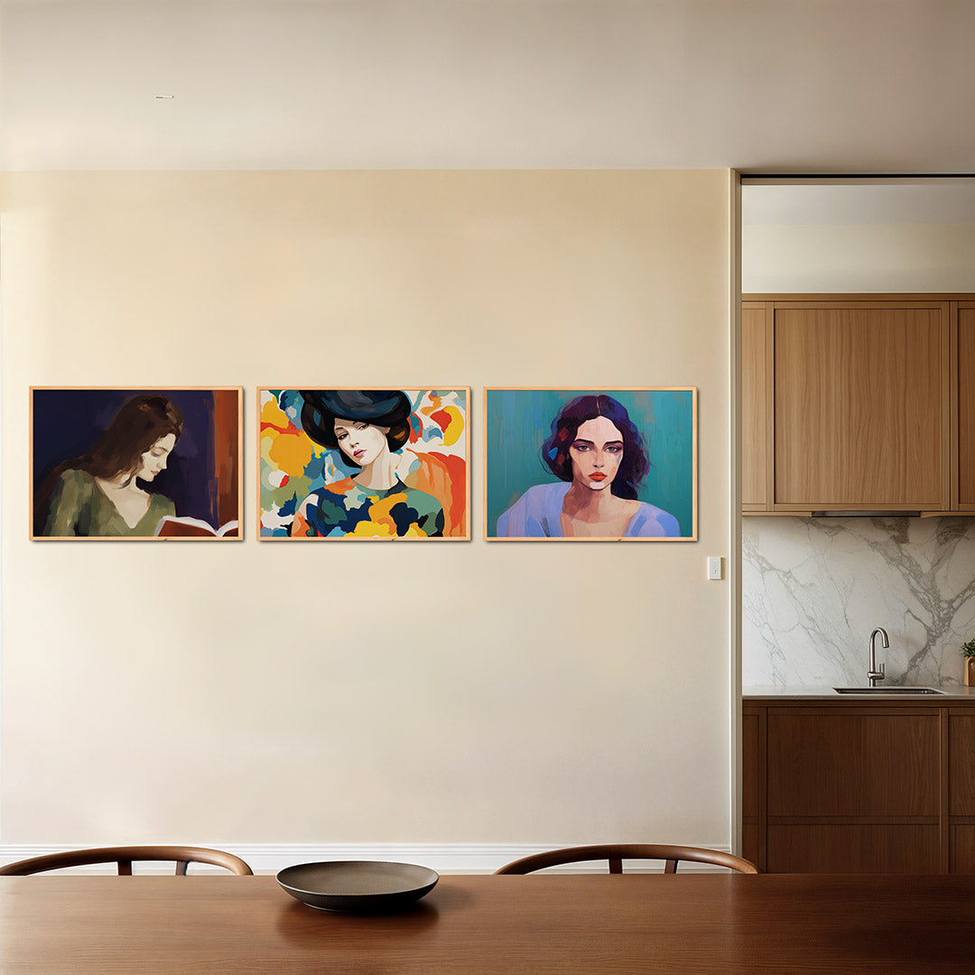 Kleur en rust Posterset