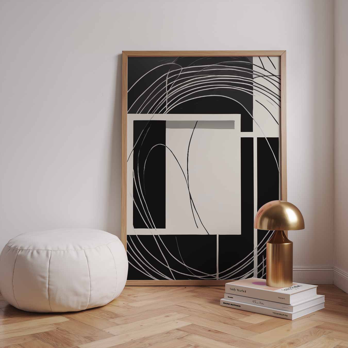 Moderne Abstracte Kunstposter-WallArtistic