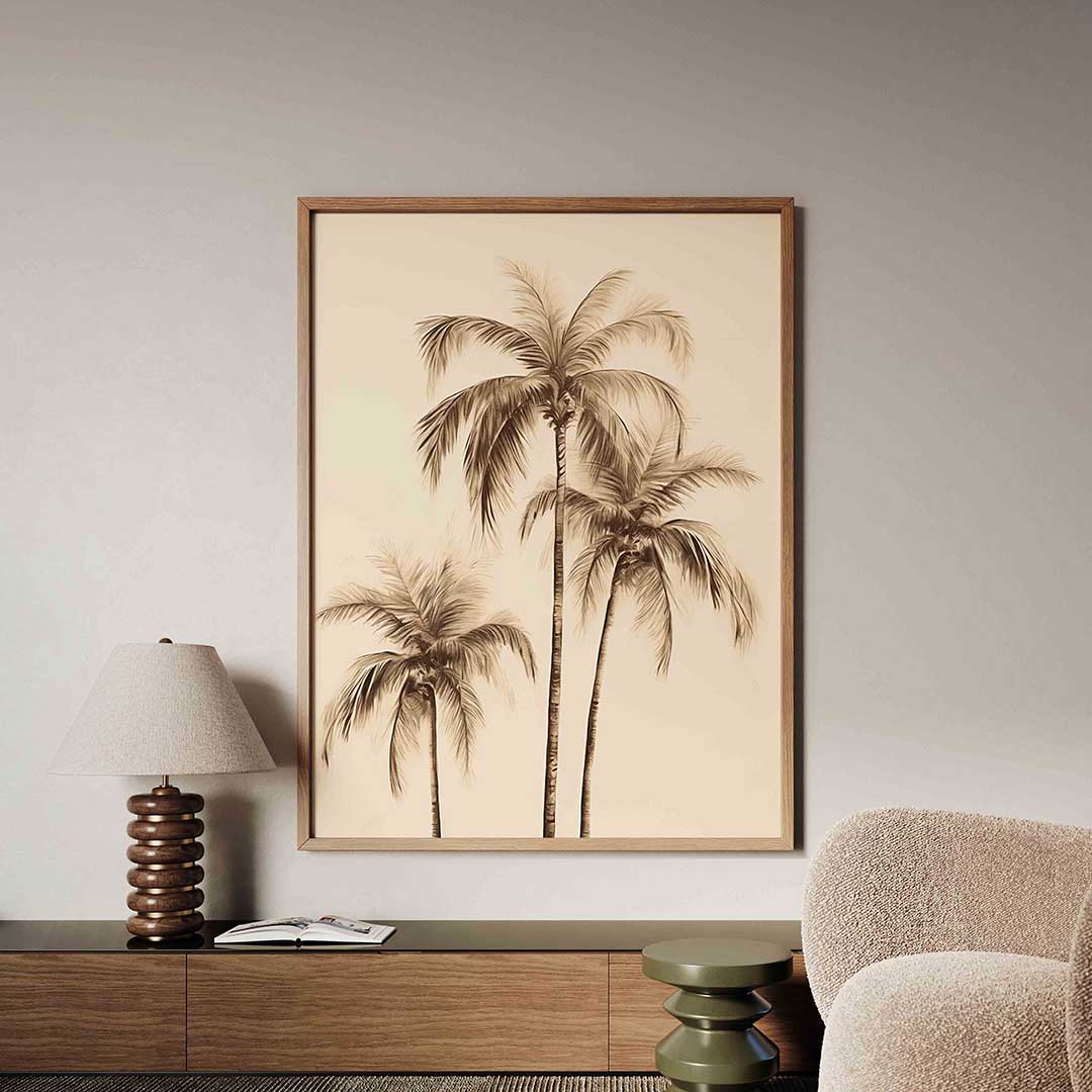 Palmbomen Poster