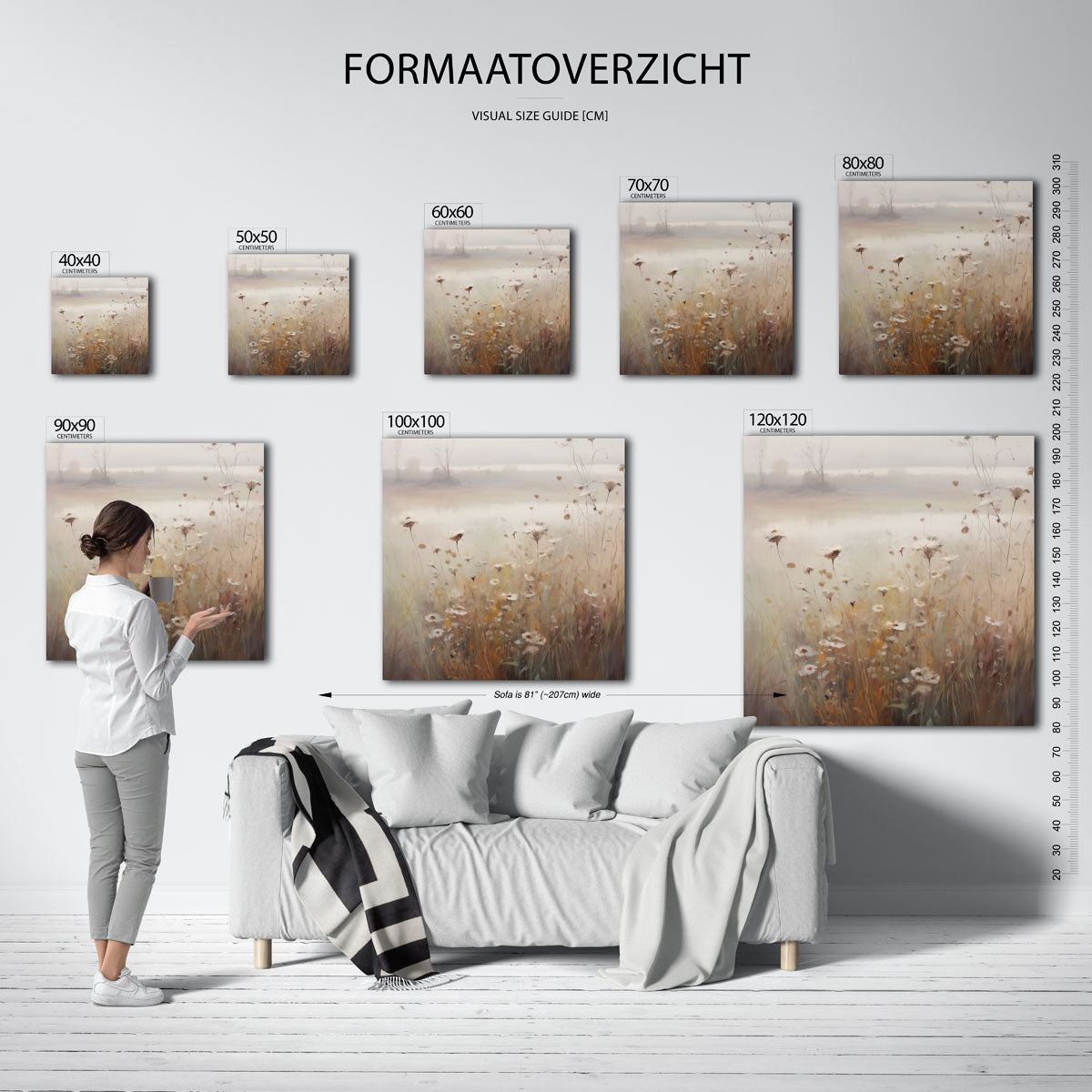 Wilde bloemen Poster