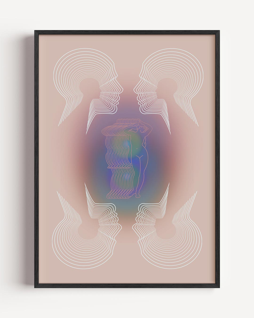 Mystieke Elegantievorm Poster-WallArtistic