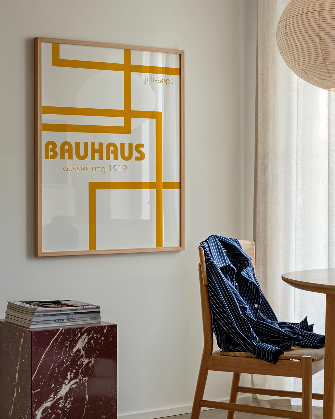 Lijnen en kleurvlakken Poster