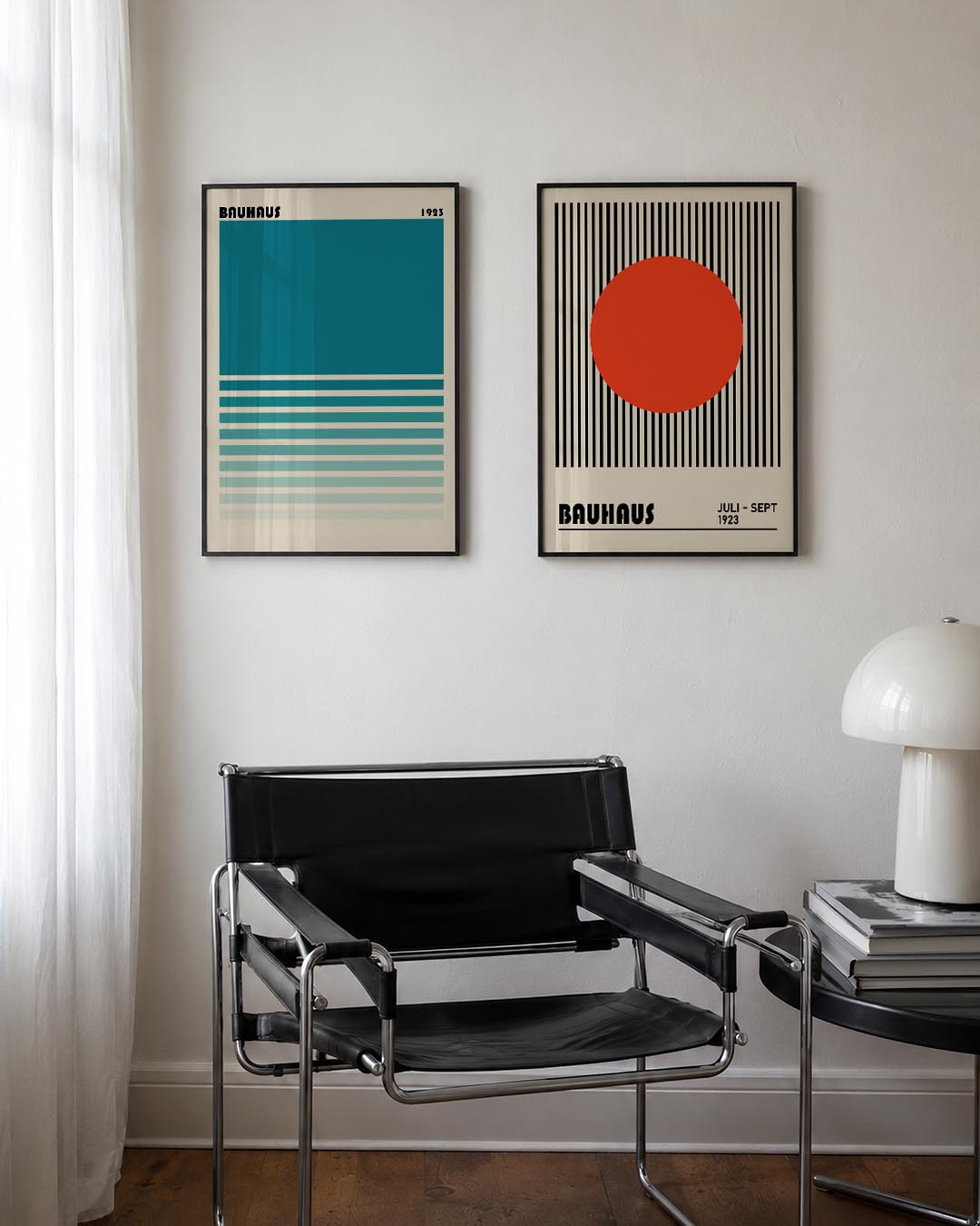 Kleurvlakken en lijnen Posterset