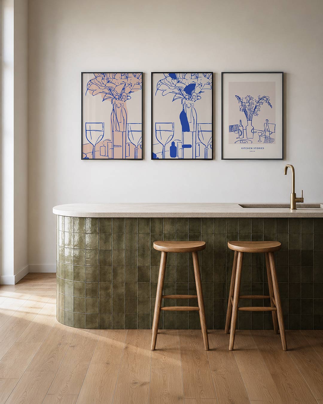 Lijnen en vormen Posterset