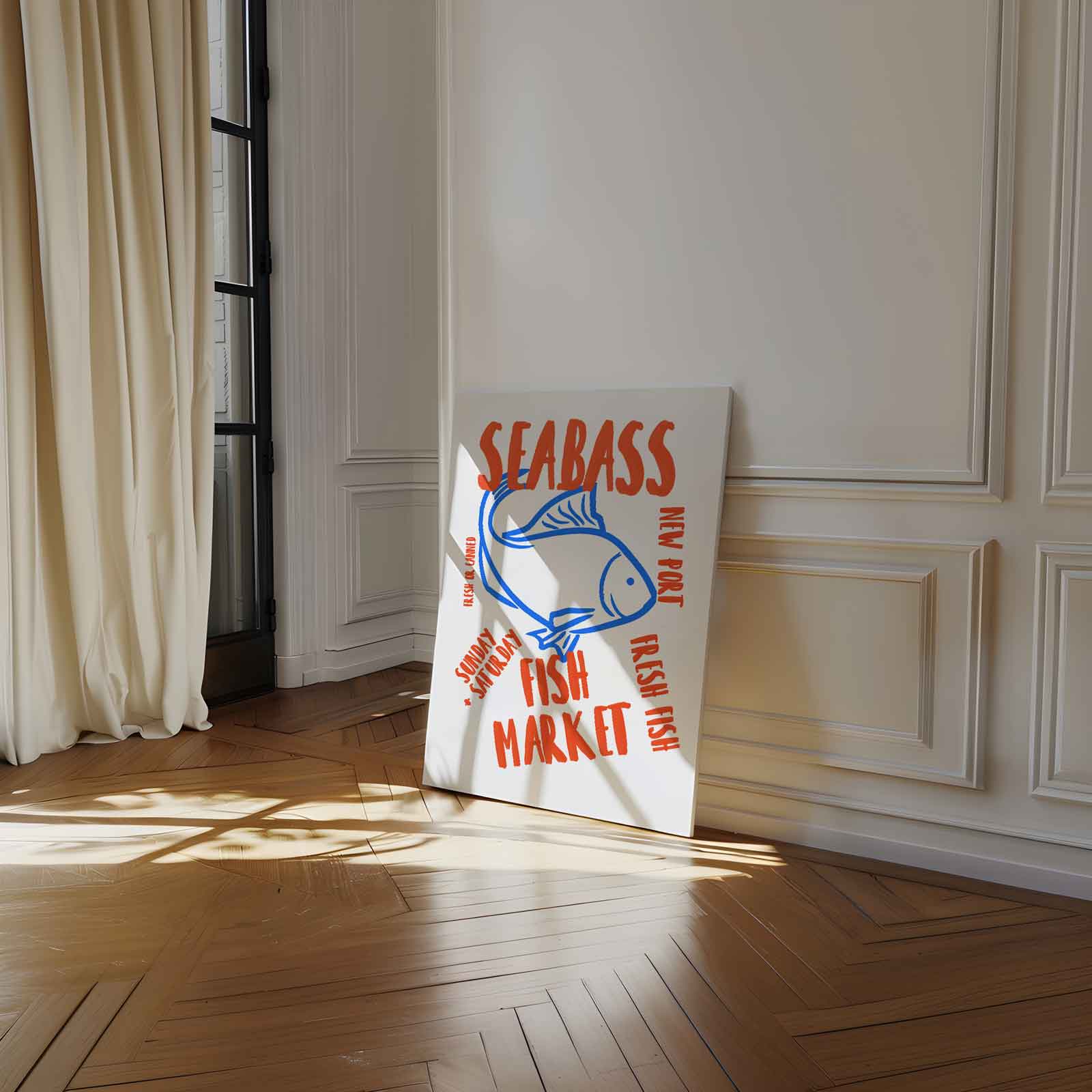 Vismarkt Poster