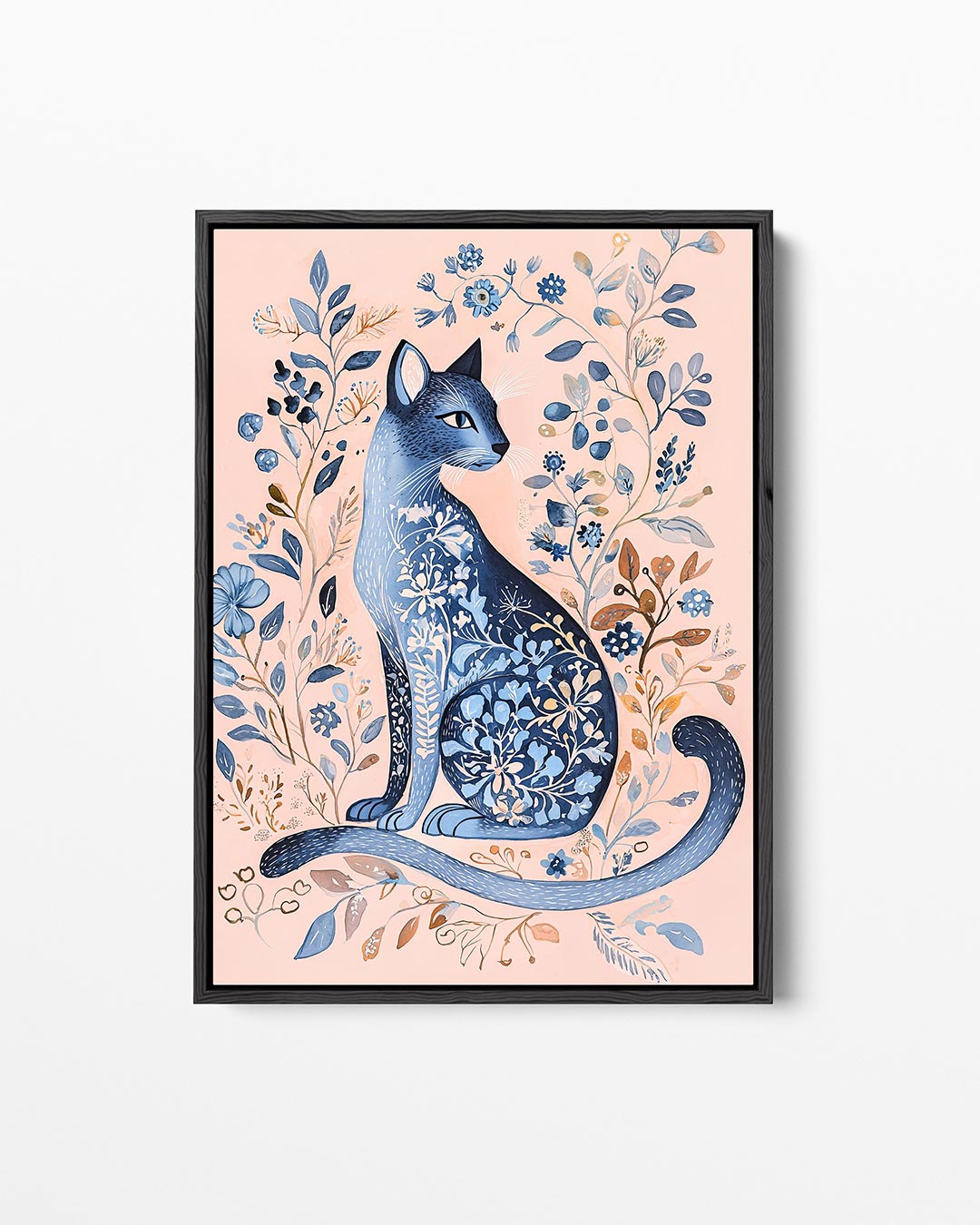 Fantasierijke kat Kunstwerk