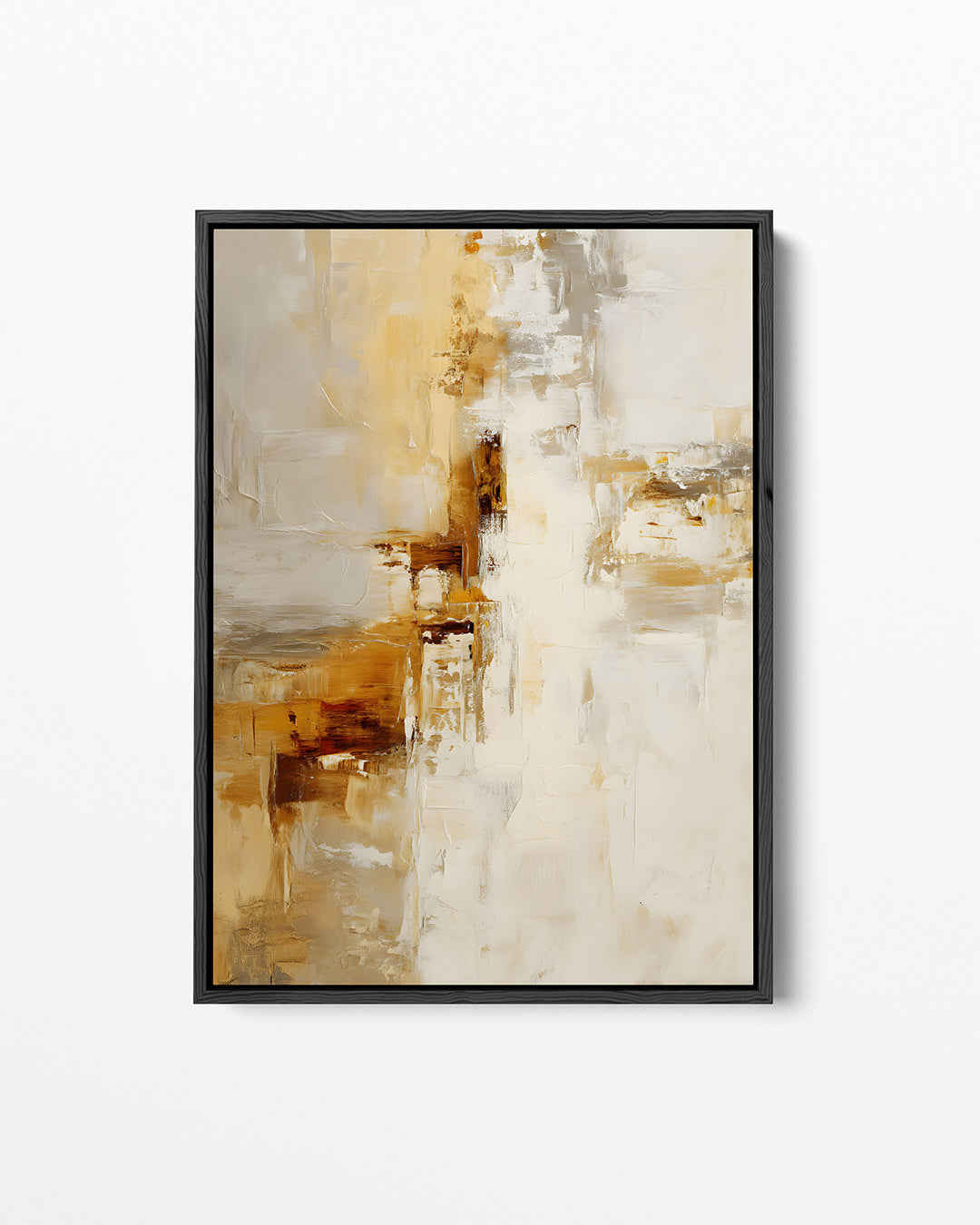 Warme kleurencompositie Kunstwerk