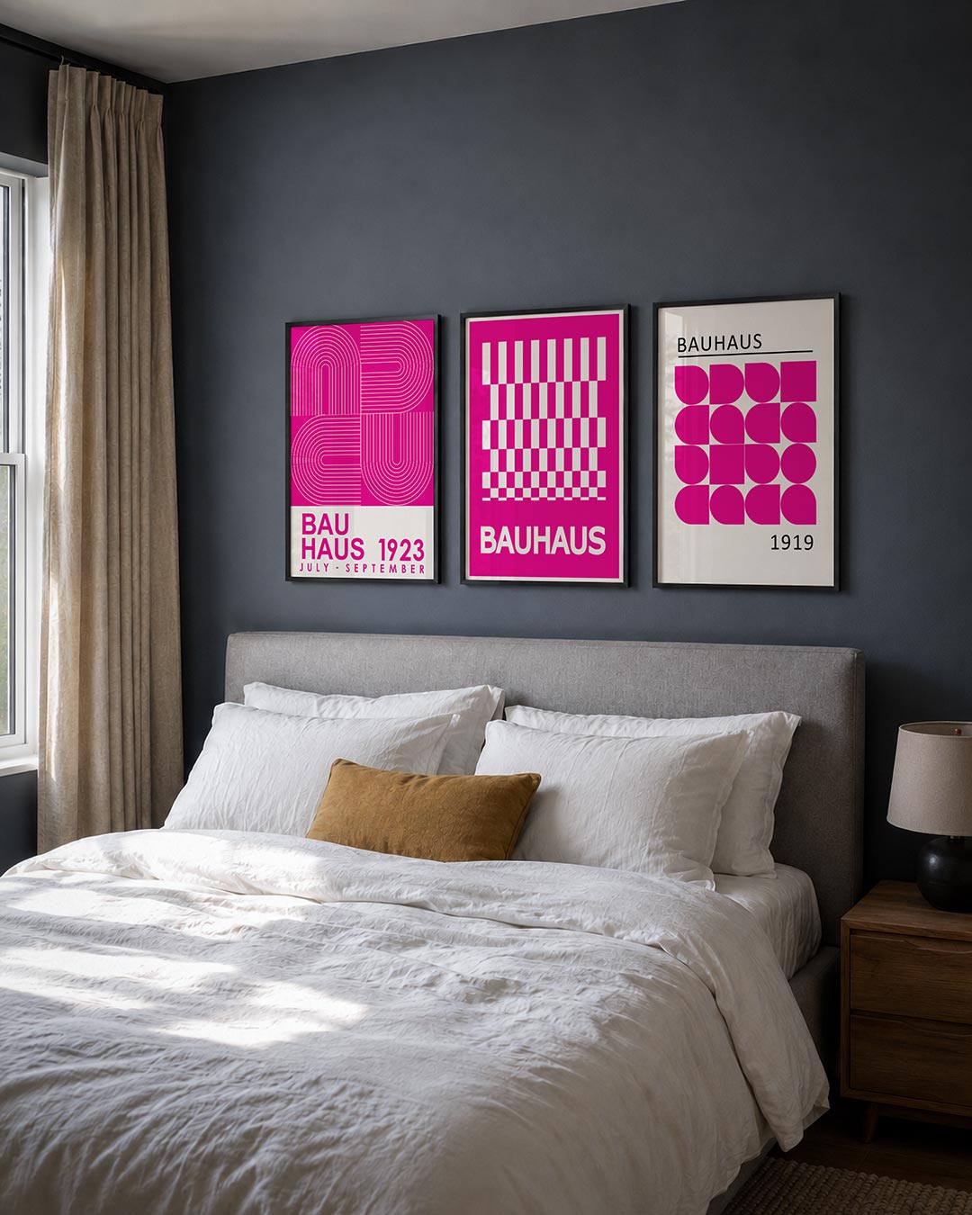 Lijnen en kleurvlakken Posterset