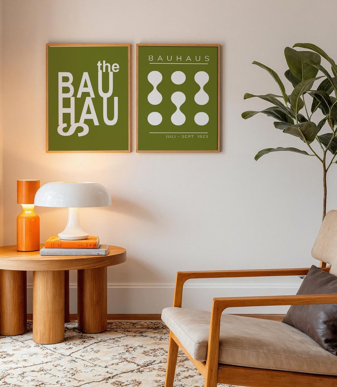 Typografisch spel Posterset
