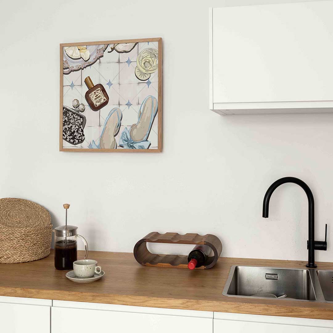 Stilleven met accessoires Poster