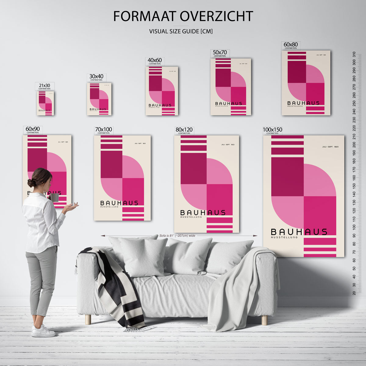 Vorm en kleur Poster