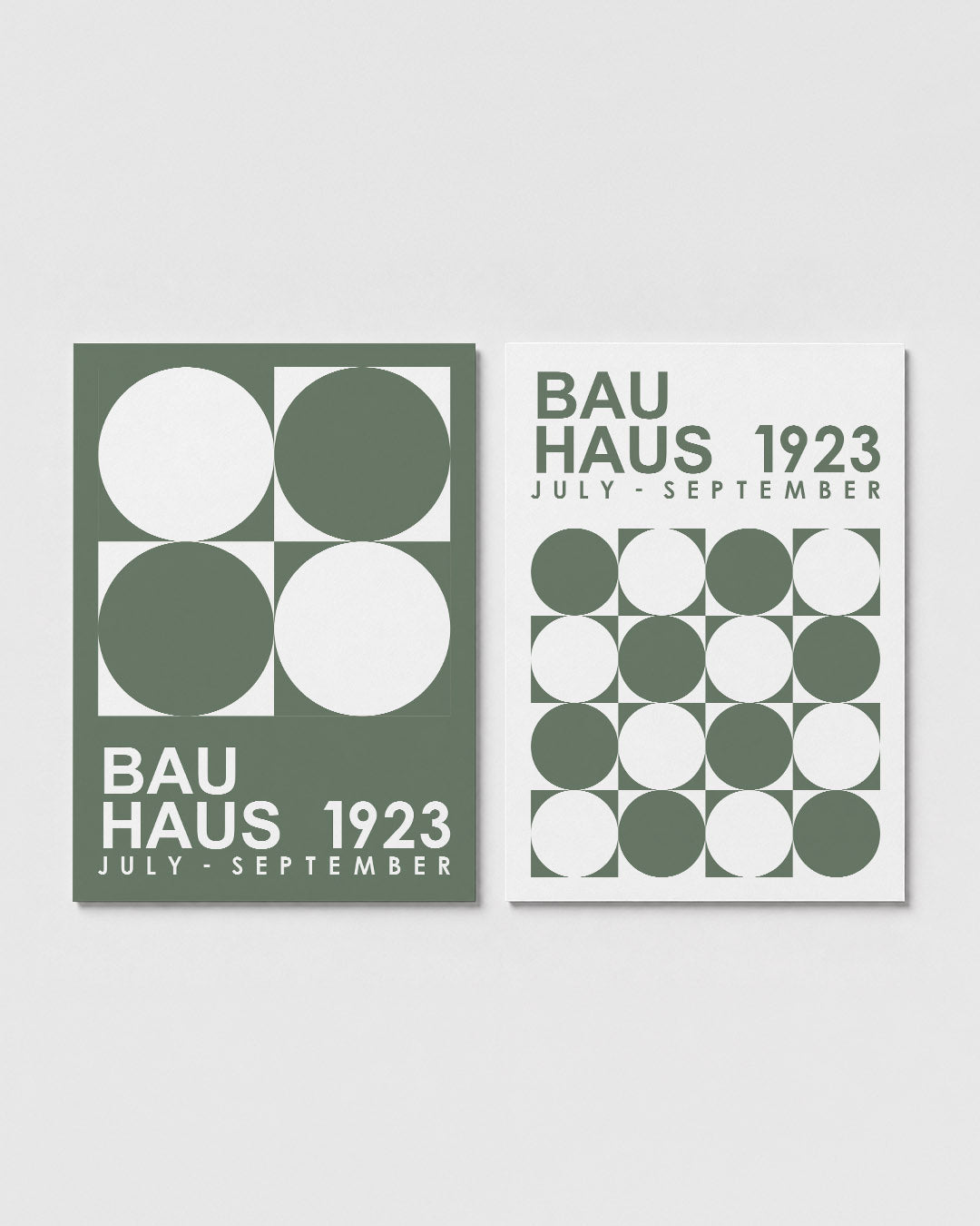 Cirkelvierkant harmonie Posterset