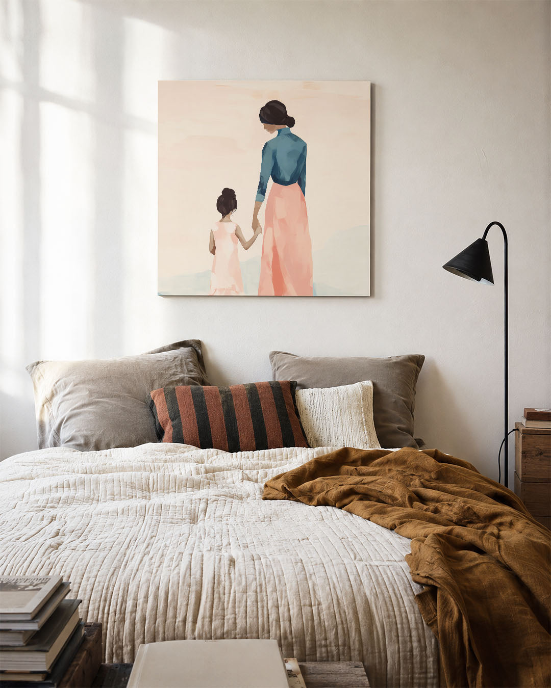 Moeder en kind Kunstwerk