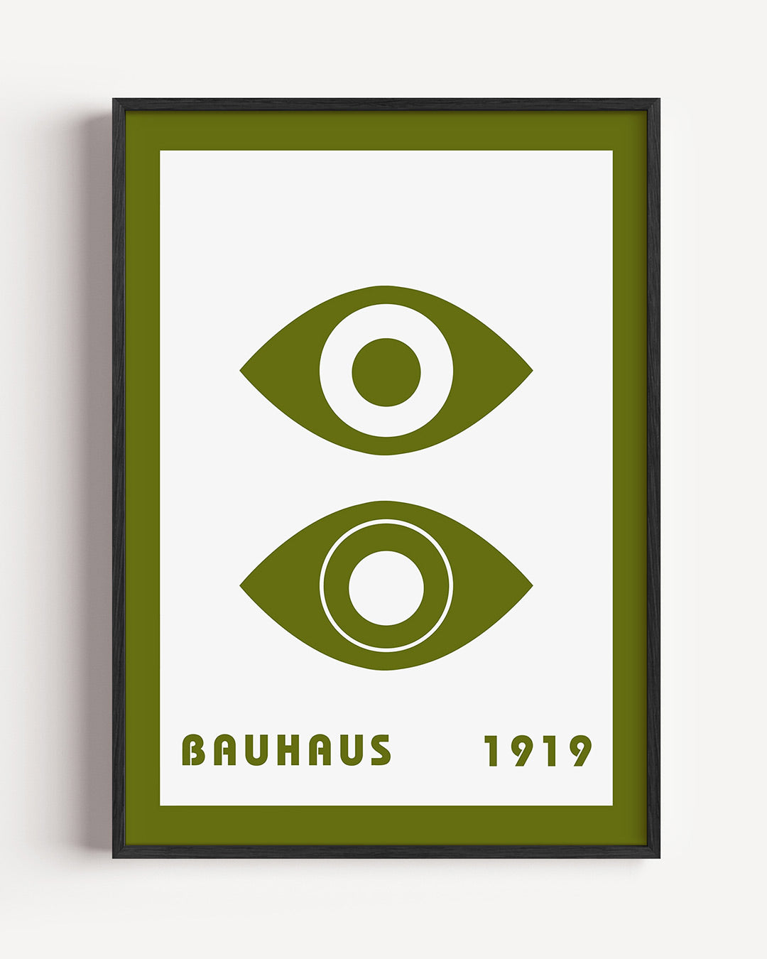 Oogvormen en lijnen Poster