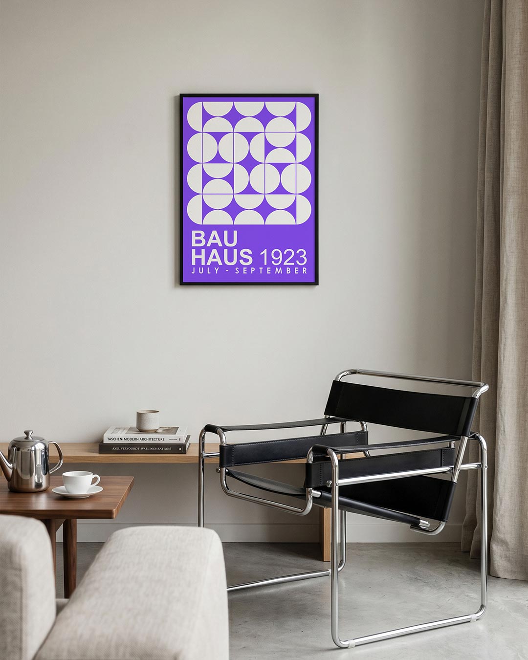 Cirkelvormen en vlakken Poster